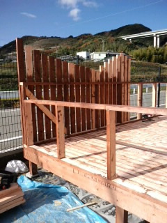 淡路 ウッドデッキ リフォーム Wood Work AMA 南あわじ 戸建て 建築